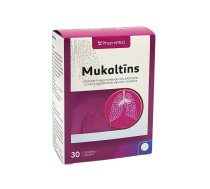 Mukaltīns 50 mg tabletes, 30 gab