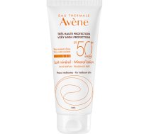 AVÈNE Sun SPF50+ minerālu losjons, 100ml
