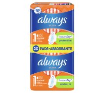 ALWAYS Duo Ultra Normal paketes, 20 gab