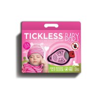 Tickless Baby ultraskaņas repelenta ierīce, rozā