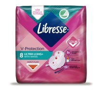 LIBRESSE Ultra Long Wing paketes, 8 gab