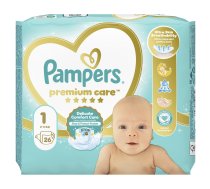 PAMPERS Premium Care Newborn autiņbiksītes (2 - 5 kg), 26 gab