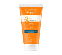 AVÈNE Sun SPF50+ aizsarglīdzeklis fluīds normālai sejas ādai, 50ml