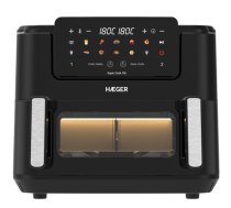 Haeger AF-D10.010B Super Cook Karstā gaisa cepšanas ierīce 10L ( 2 x 5L ) 2600W