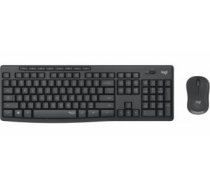 Klaviatūras un peles komplekts Logitech MK295 Silent Black US (920-009800)