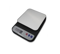 Virtuves svari Rosberg R51651P, 5kg., 2xAAA batarejas iekļautas, LED displejs melns ar pelēku (55R51651PB)