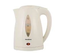 Elektriskā tējkanna, 1.2L krēmkrāsas, 900–1100 W, KB 9002, Klausberg (KB 9002)