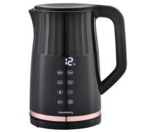 Elektriskā tējkanna Klausberg KB 7896 LED temperatūras panelis tilpums 1.7L jauda 2200W (KB 7896)