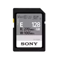 Sony SFE128A.AE Zibatmiņa 128GB / SDXC / UHS-II / C10 / U3 / V60 (SFE128A.AE)
