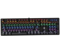 HP GK100F Mehāniskā Spēļu Tastatūra RGB / USB / ENG (GK100F)