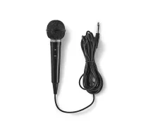 Nedis MPWD15BK Mikrofons / 5m / Melns (MPWD15BK)