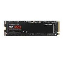Samsung 990 PRO NVMe SSD 4TB Cietais Disks (MZ-V9P4T0BW)