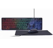 Gembird KBS-UML-01 Backlight Darbvirsmas komplekts 3in1 (KBS-UML-01)