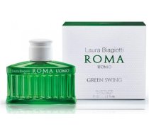 Laura Biagiotti Roma Uomo Green Swing Smaržas EDT 125 ml (8058045433736)