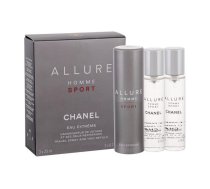 Chanel Allure Homme Sport Eau Extreme 3x20ml Tualetes ūdens EDT (3145891235005)
