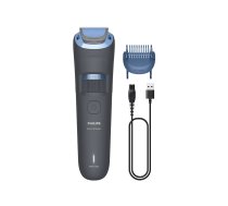 PHILIPS series 3000 bārdas trimmeris, pelēks ar zilu (BT3617/15)