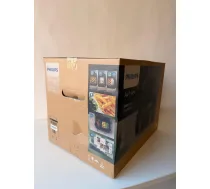 Prece ar Bojātu iepakojumu-PHILIPS karstā gaisa katls ar diviem groziem un tvaika funkciju, 2750W, 9L (NA552/00-B)