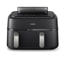 PHILIPS 5000. sērijas karstā gaisa katls ar diviem groziem, 2300W, 9L (NA551/00)