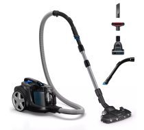 PHILIPS PowerPro Expert Bagless bezmaisa putekДјsЕ«cД“js, (melns) (FC9747/09)