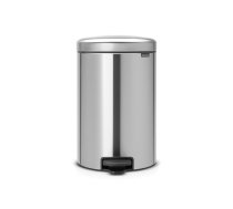 BRABANTIA atkritumu tvertne ar pedДЃli NewIcon, 20 l, Matt Steel (114021)