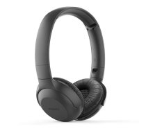 PHILIPS UpBeat bezvadu austiЕ†as ar galvas stД«pu un mikrofonu, melnas (TAUH202BK/00)