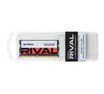 GOODRAM SODIMM DDR5 2x32GB 5600MHz CL40 DR RIVAL, GGEES5-56L40/64GDC, 64GB, 2x32GB, 1.1V, klēpjdatoriem (GGEES5-56L40/64GDC)