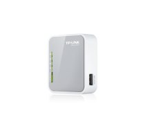 TP-Link TL-MR3020 portatīvs 3G/4G bezvadu N300 maršrutētājs 150 Mbps 2.4 – 2.4835 GHz Balta (TL-MR3020)