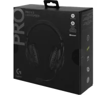 Logitech G Pro X2 Lightspeed 981-001263, 30m, 3000min, 50h akumulatora darbība, 7.1 Surround Sound, USB centrmezgls, Binaural (981-001263)