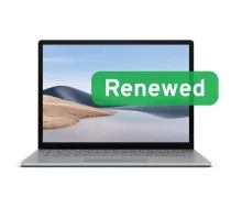 Microsoft Surface Laptop 4 Platinum RMIsl4p61D3DN3AA, 15 collas, i7-1185G7, 8 GB, 256 GB SSD, Intel Iris Xe Graphics (RMIsl4p61D3DN3AA)
