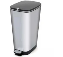 Kis Atkritumu pedДЃДјspainis Chic Bin L 23807191788, 45L, 12.5kg, plastmasa, bezkontakta atvД“rЕЎana, gumijas blД«ve (23807191788)