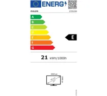 Philips LED monitors 272S1MH/00, 27", 1920 x 1080, 75 Hz, 4 ms, 300 cd/m², USB centrmezgls, web kamera (272S1MH/00)