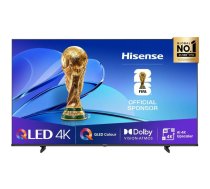 Hisense televizors 75E7Q, 75", 3840 x 2160, 4K Ultra HD, QLED, plakanas ekrāns, Smart TV, Wi-Fi, Bluetooth, 3 HDMI, 2 USB (75E7Q)