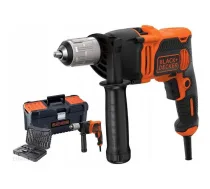 Triecienurbjmašīna 850 W 230 V ar uzgaļu komplektu 32 gab. BDBEH850KA32-QS BLACK DECKER (BEH850KA32-QS)