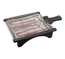 Jata Grils BQ95, 2000 W, 230 V, nerūsējošā tērauda paplāte, 2 cepšanas līmeņi, viegla tīrīšana (BQ95)