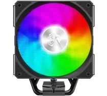 Gamemax procesora gaisa dzesētājs SIGMA520 DIGITAL BK, 600g, 74.8cfm, 33.8dB, 800-1800rpm, Heatpipe Direct Touch (SIGMA520 DIGITAL BK)
