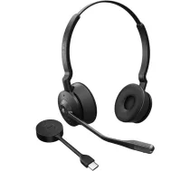 Jabra Engage 55 SE 9659-470-111, divu ausu austiņas, USB-C, DECT, Bluetooth, 13h sarunu laiks, 150m diapazons, Microsoft Teams (9659-470-111)