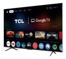 Tcl 4K QLED televizors 65T8C, 165,1 cm, 3840 x 2160, 350 cd/m², Dolby Atmos, 2.1 skaļruņi, 4x HDMI, Wi-Fi, Google TV (65T8C)