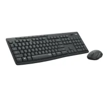 Logitech Tastatūra un pele MK295 920-009800, bezvadu, 10m, 3 pogas, klaviatūras akumulators AA, peles akumulators AA (920-009800)