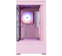 Zalman P30 PINK V2, mATX Mini-Tower datora korpuss, 3x120mm ARGB ventilatori, rozā (P30 PINK V2)