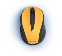 Hama MW-400 V2 pele, 00173029, 80g, 96mm, 65mm, 42mm, 6 pogas, 2xAAA, 800-1600 DPI, bezvadu, ergonomisks (00173029)