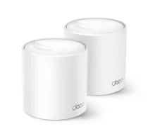 TP-LINK Deco X50 DECOX50(2-PACK), AX3000, 2.4GHz 574Mbps, 5GHz 2402Mbps, 3xGigabit, Wi-Fi 6, Mesh, 2 gab. (DECOX50(2-PACK))