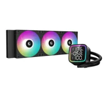 Deepcool šķidruma dzesētājs LD360 R-LD360-BKMSN-G-1, 120x120x25mm, 600-2400 RPM, 72,04 cfm, 3,48 mmH2O, 21 dB, ARGB (R-LD360-BKMSN-G-1)