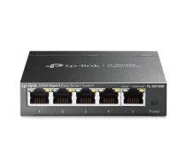 TP-Link TL-SG105E tīkla komutators Easy-Smart 5× Gigabit 10/100/1000 Mbps VLAN QoS IGMP Snooping melns (TL-SG105E)