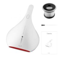 Deerma CM800 rokas putekļu un ērcīšu sūcējs ar UV lampu 450 W 13000 Pa vibrācija 8000 imp/min HEPA filtrs 0,5 l sausa tīrīšana balts (CM800)