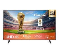 Hisense televizors 75A6Q, 75", 3840 x 2160, 4K Ultra HD, plakanas ekrāns, Smart TV, Wi-Fi, Bluetooth, 3 HDMI, 2 USB (75A6Q)
