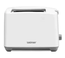 Zelmer ZTS7386 tosteris, 71304703P, 750W, 2 šķēles, 7 līmeņi, atkausēšana, drupatu paplāte, balti pelēks (71304703P)