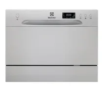 Electrolux Kompakta Zmyvarka ESF2400OS, 6 komplekti, 52dB, 6 režīmi, 6,5L, 4 temperatūras, sāls indikators (ESF2400OS)