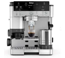 Ninja Espresso kafijas automāts ES601EU, 1650 W, 11 Bar, 2 l, 250 g, iebūvēts dzirnaviņas, piena putotājs, skārienjūtīga vadība (ES601EU)