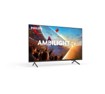 Philips LED 4K Ambilight televizors 50PUS8001/12, 50", Smart TV, TITAN OS, UHD, melns, 2xUSB, 3xHDMI, HDR (50PUS8001/12)