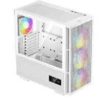 Deepcool Datora korpuss CH560 Digital R-CH560-WHAPE4D-G-1, 7.5kg, balta krās., caurspīdīga krās., 4 ventilatori, 2x3.5 collas (R-CH560-WHAPE4D-G-1)